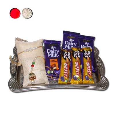 "Premium  Bhaya Bhabhi Rakhi hamper- PRC- 7 - Click here to View more details about this Product